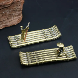 Queimador de Incenso de Barco de Metal